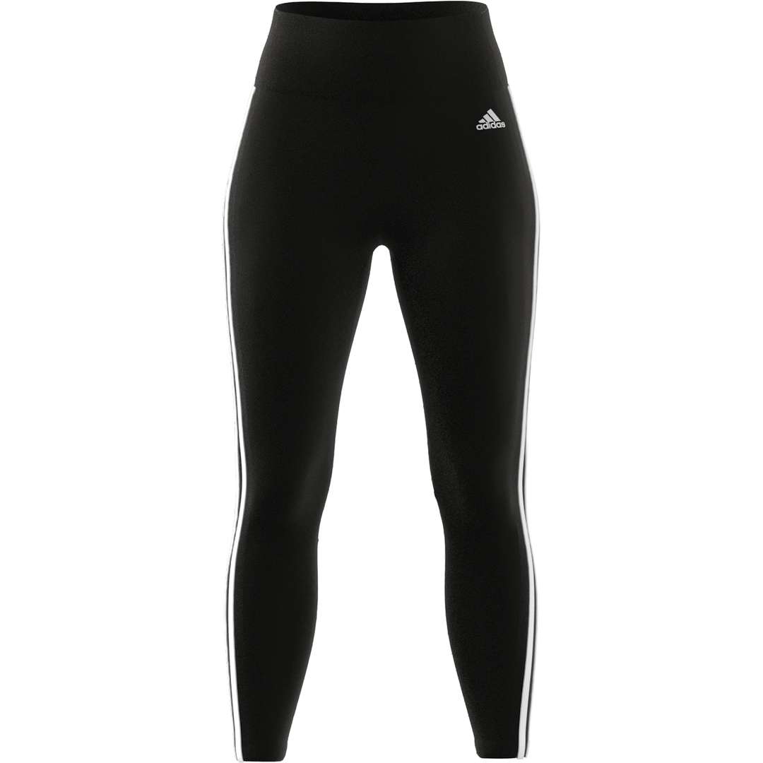 adidas 3 Stripes 7/8 Tight Hardloopbroek Lang Zwart/Wit Dames