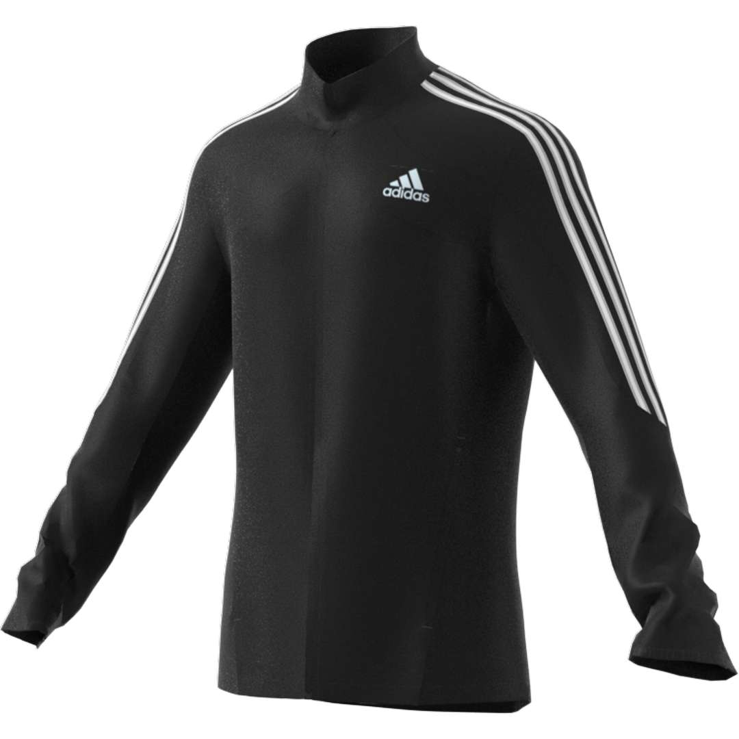 adidas Marathon Hardloopjack Zwart/Wit Heren