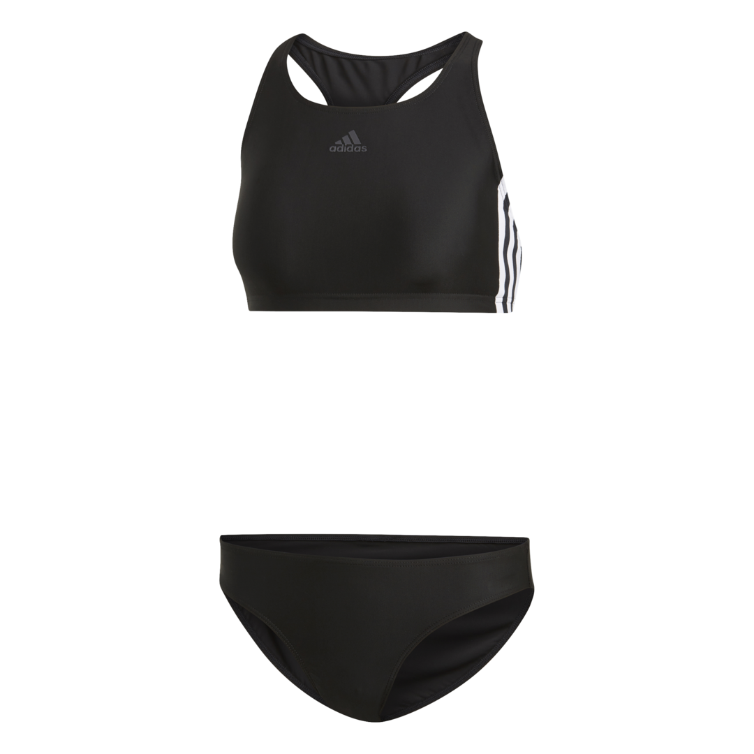 Master diploma tarief Vaag adidas 3 Stripes Racer Bikini Zwart Dames koop je bij Futurumshop.nl