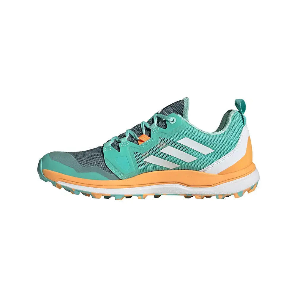 adidas Terrex Agravic Trail Hardloopschoenen Groen/Oranje Dames