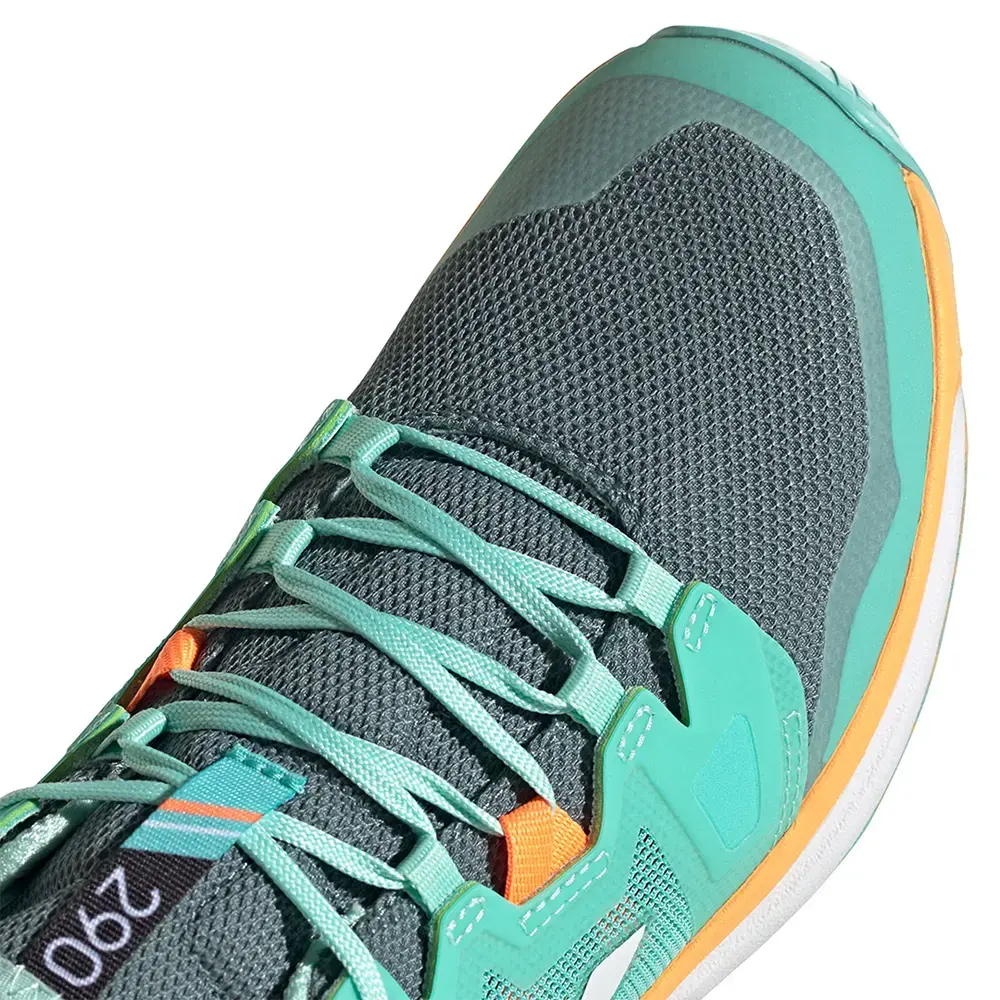 adidas Terrex Agravic Trail Hardloopschoenen Groen/Oranje Dames