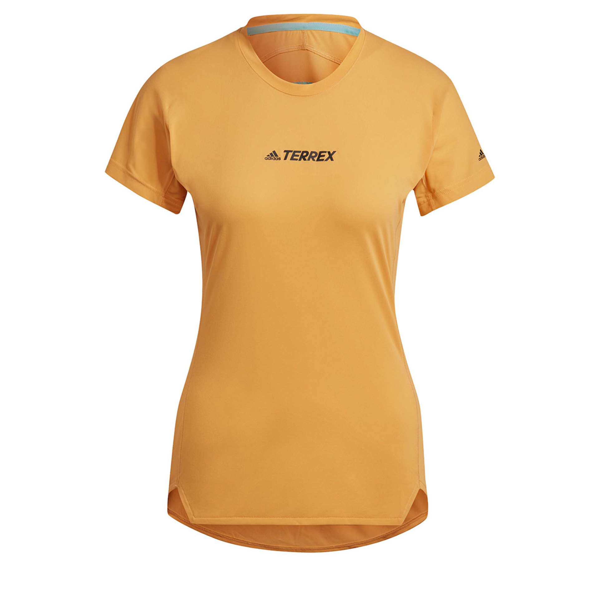 adidas Hazora Agravic Trail Hardloopshirt Korte Mouwen Oranje Dames