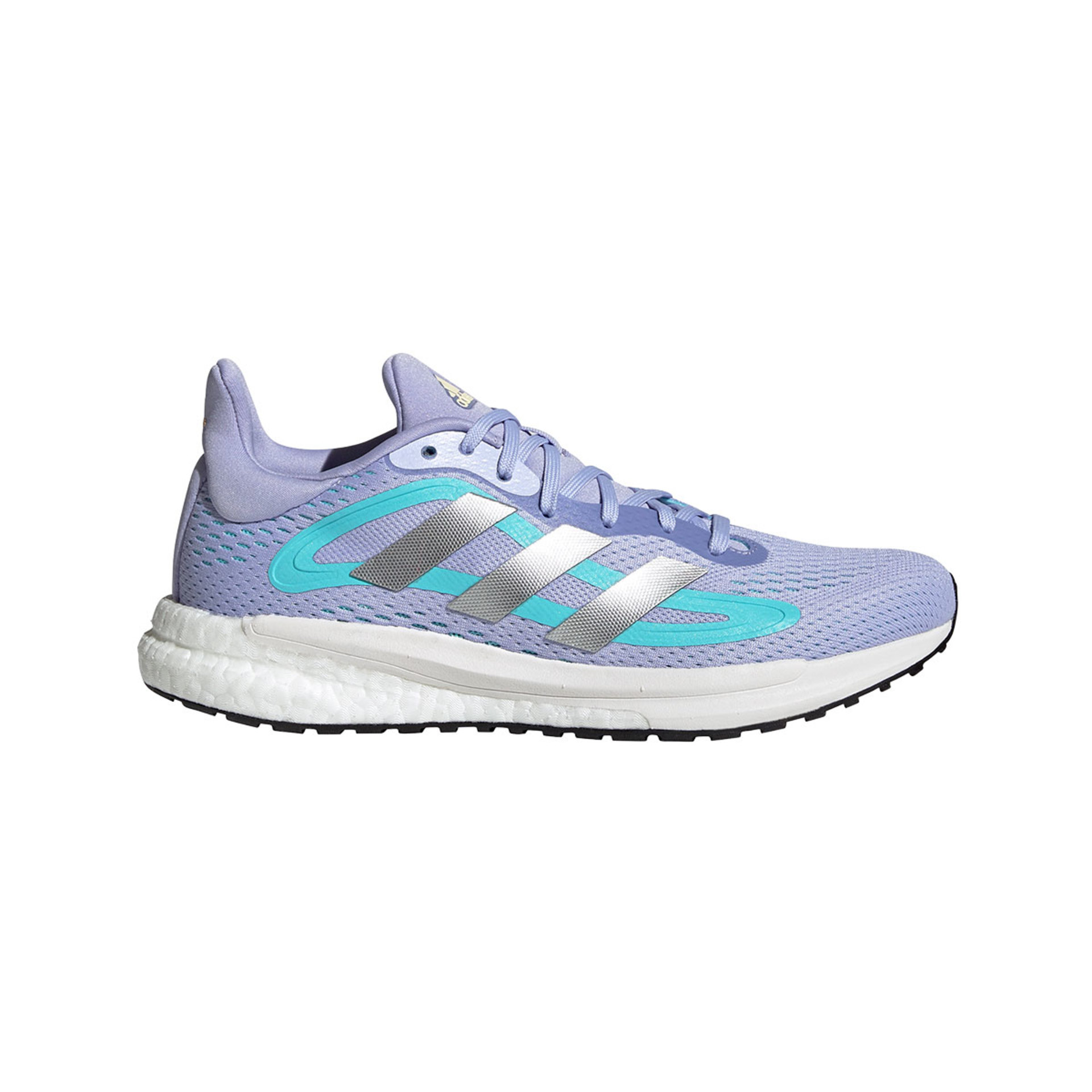 adidas Solar Glide 4 Hardloopschoenen Lila/Zilver Dames