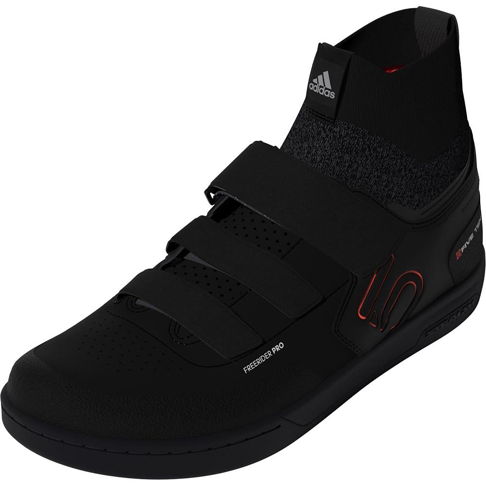 adidas Freerider Pro Mid V Mountainbikeschoenen Zwart/Rood Heren