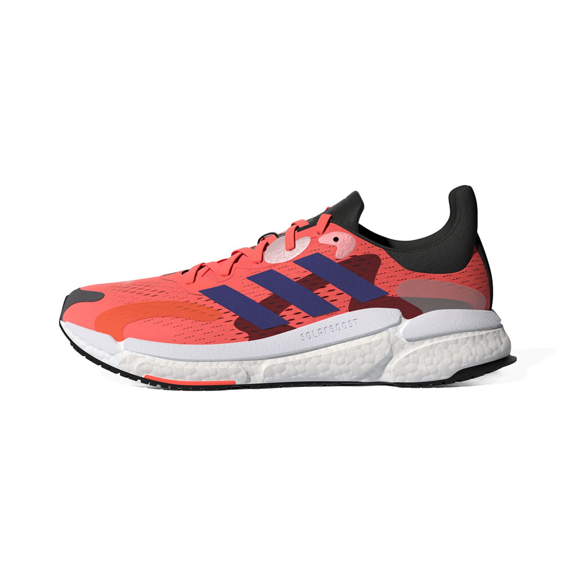 adidas Solar Boost 4 Hardloopschoenen Roze/Wit/Paars Heren