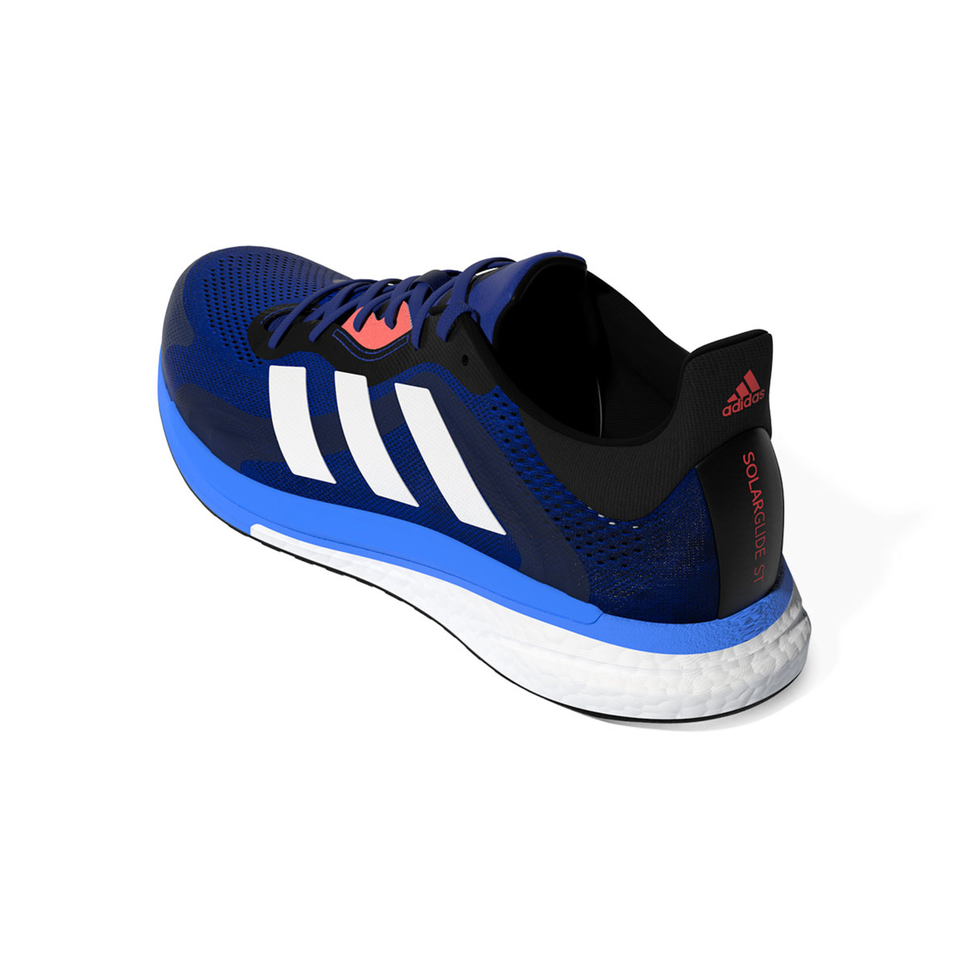 adidas Solar Glide 4 ST Trail Hardloopschoenen Blauw/Rood/Grijs