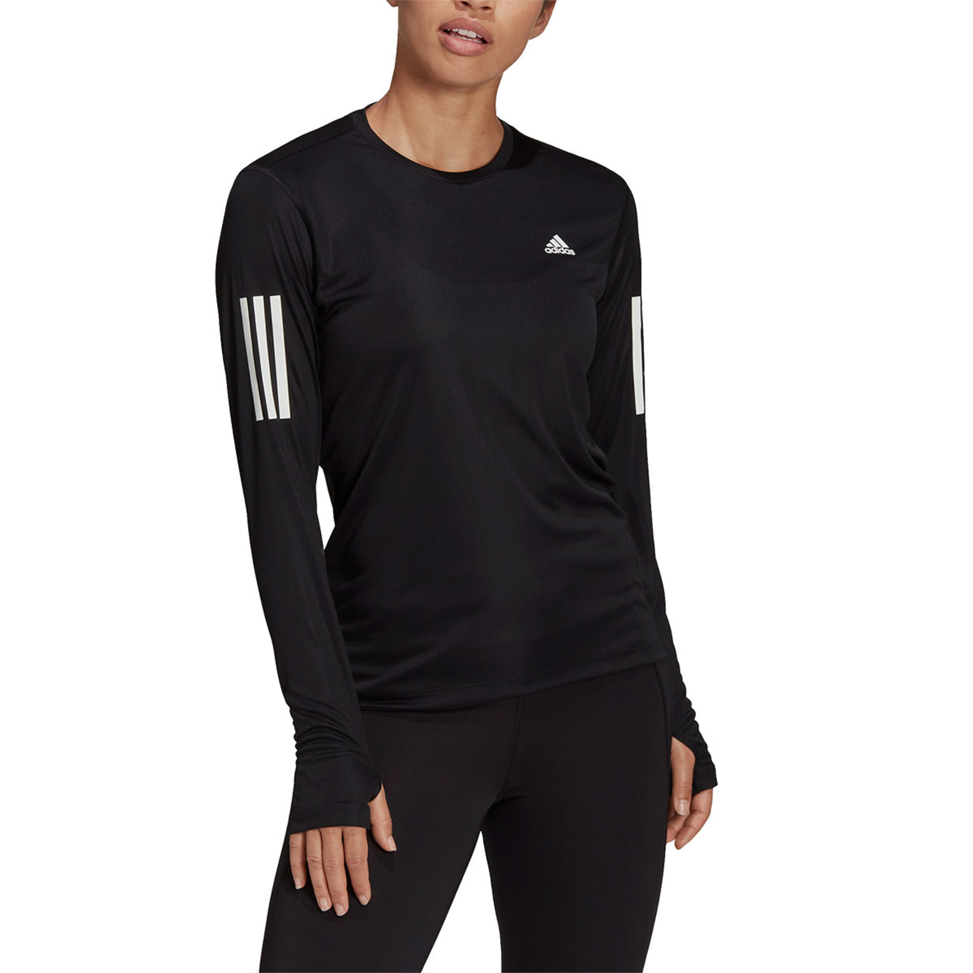 adidas OTR Hardloopshirt Lange Mouwen Zwart Dames