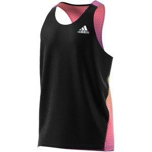 adidas OTR CB Hardloop Singlet Zwart/Multi Heren