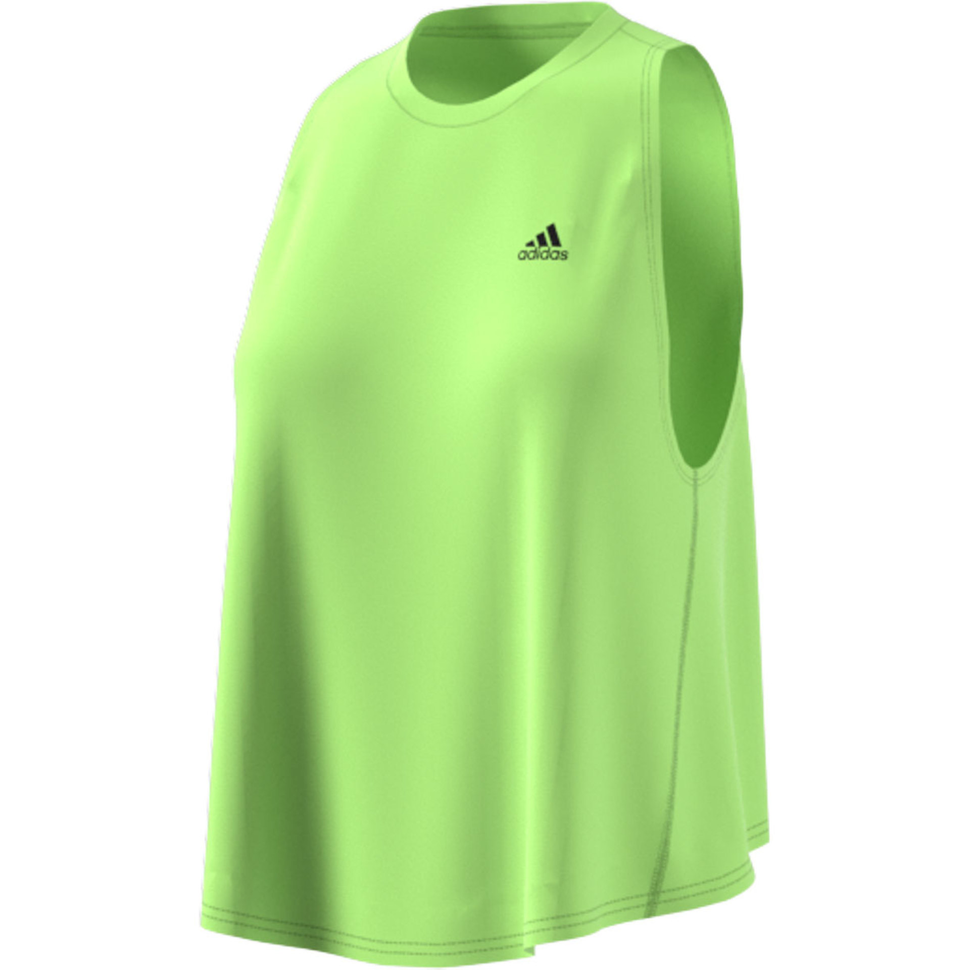 adidas RI 3B Hardloop Tank Groen Dames