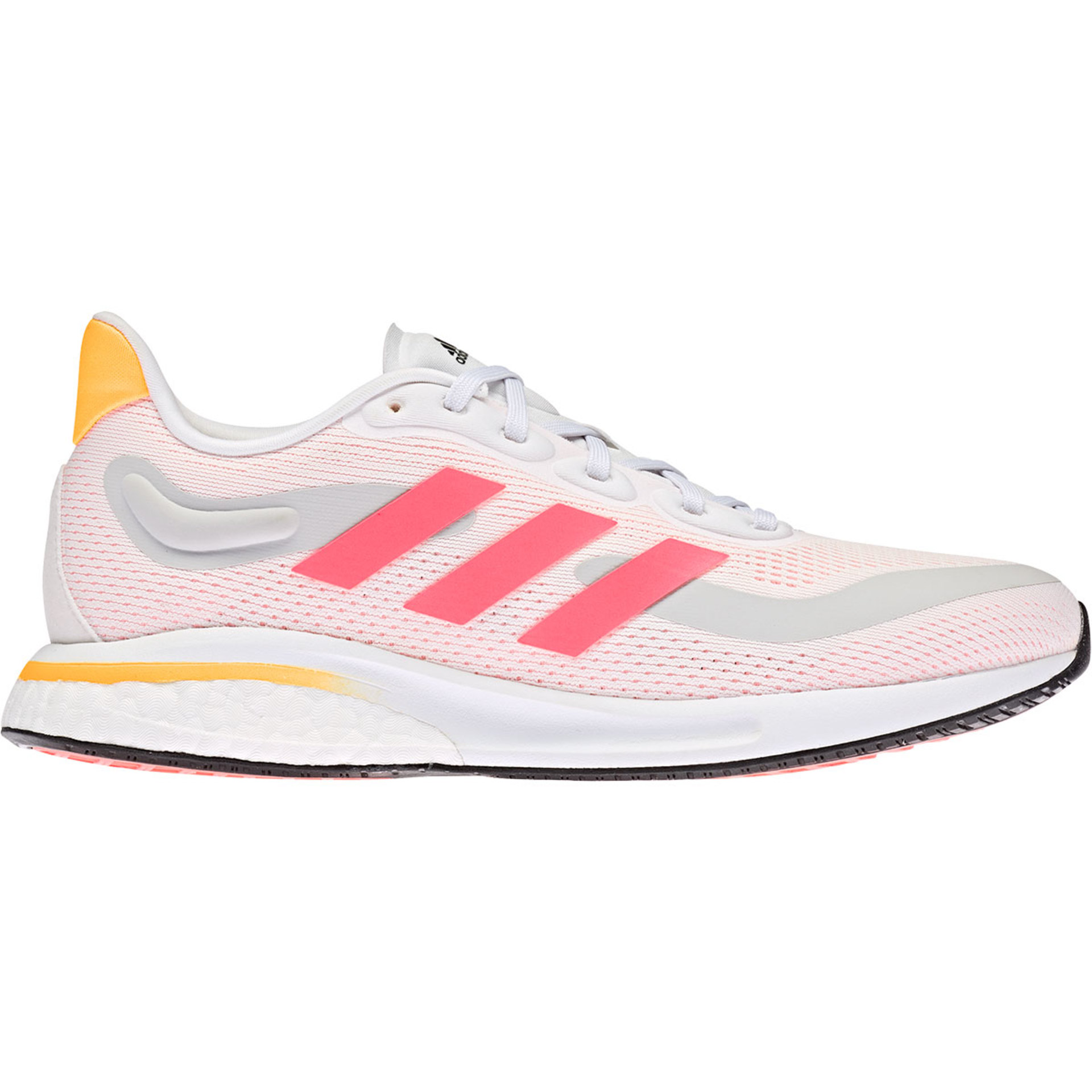 adidas Supernova Hardloopschoenen Wit/Roze/Zilver Dames