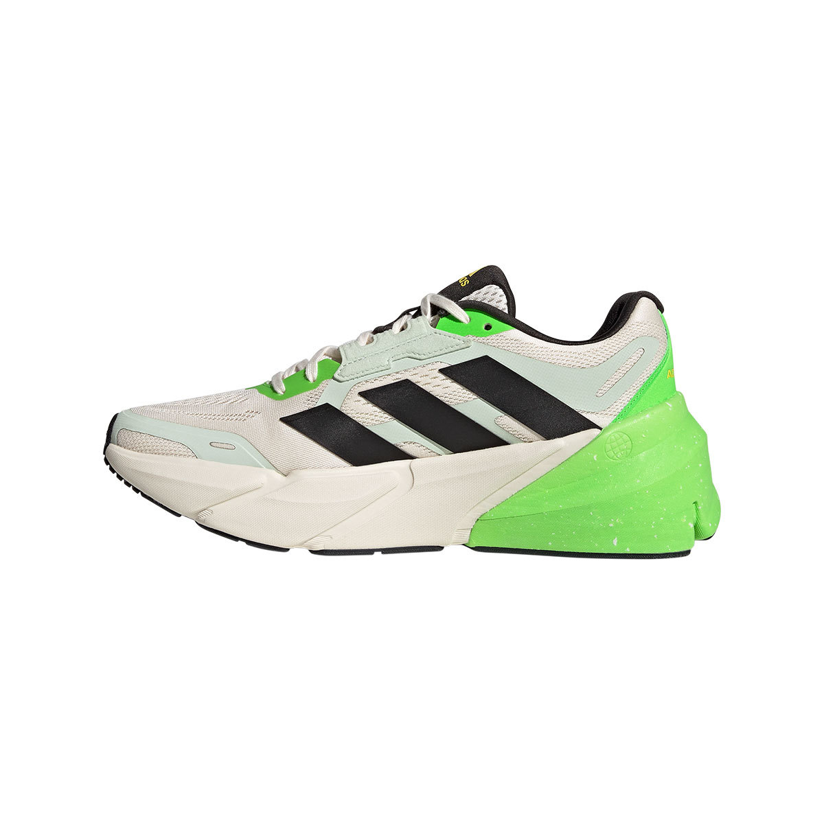 adidas Adistar 1 Hardloopschoenen Wit/Groen/Zwart Heren