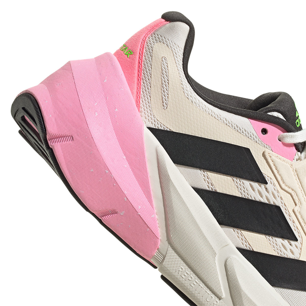 adidas Adistar 1 Hardloopschoenen Wit/Roze/Zwart Dames