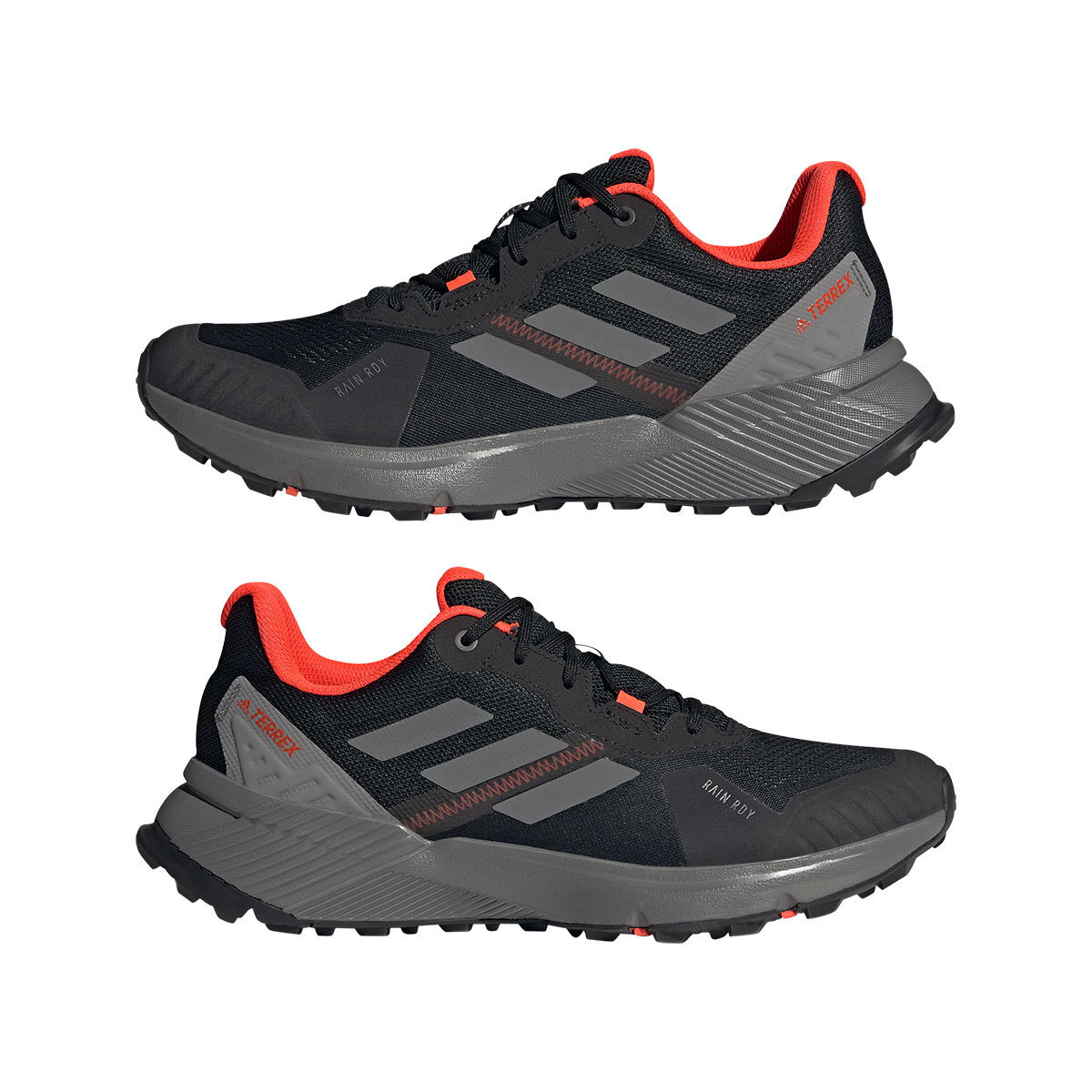 adidas Terrex Soulstride R.Rdy Trail Hardloopschoenen Zwart/Grijs/Rood Heren