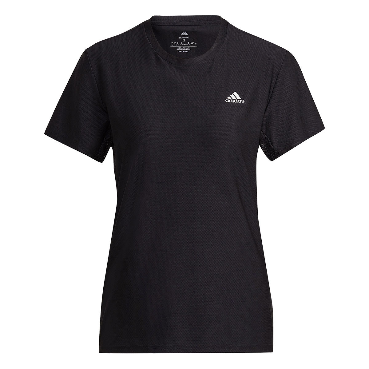 adidas Adi Runner Hardloopshirt Korte Mouwen Zwart Dames