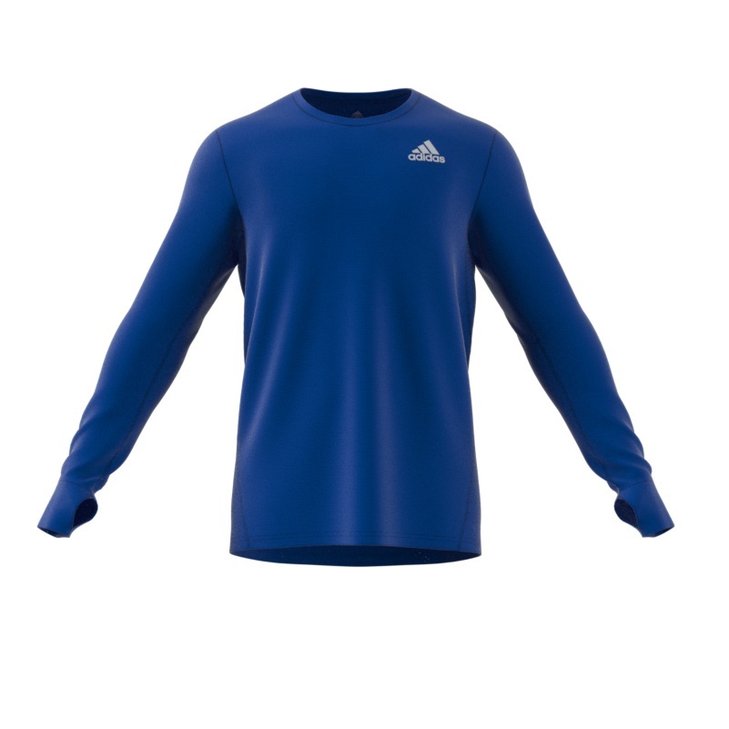 adidas OTR Hardloopshirt Lange Mouwen Donkerblauw Heren