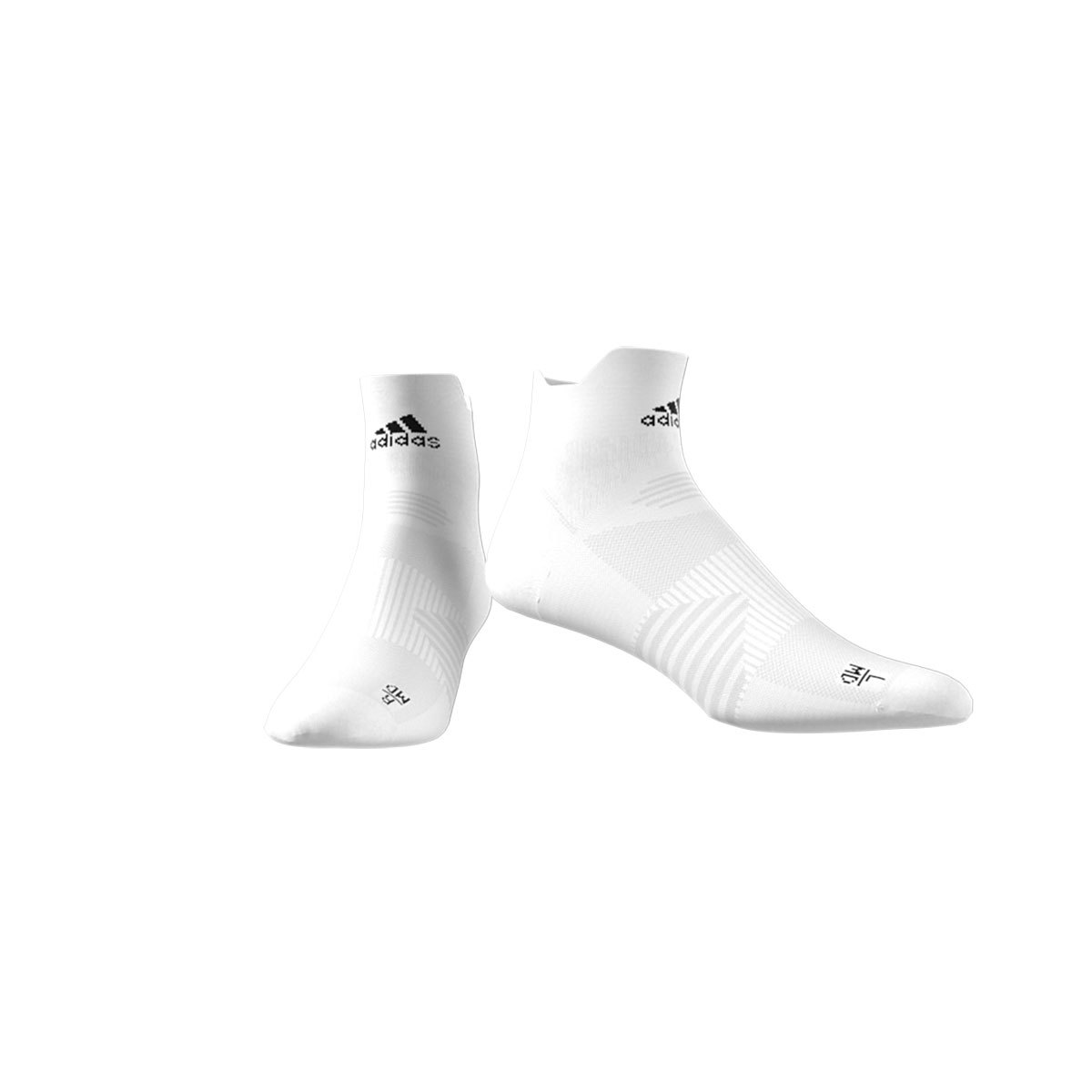adidas Run Ankle Hardloopsokken Wit/Zwart
