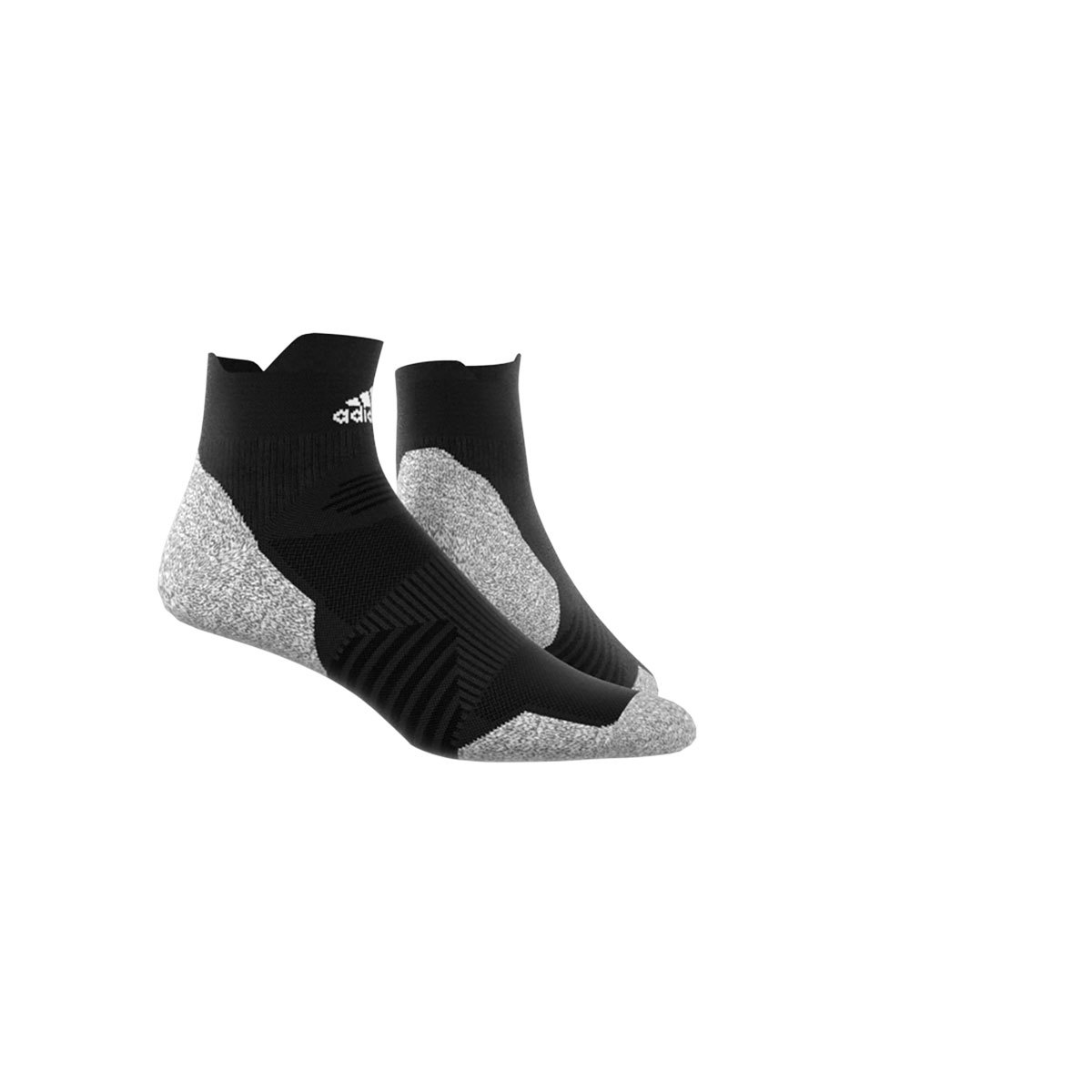 adidas Run Grip Hardloopsokken Zwart/Wit 