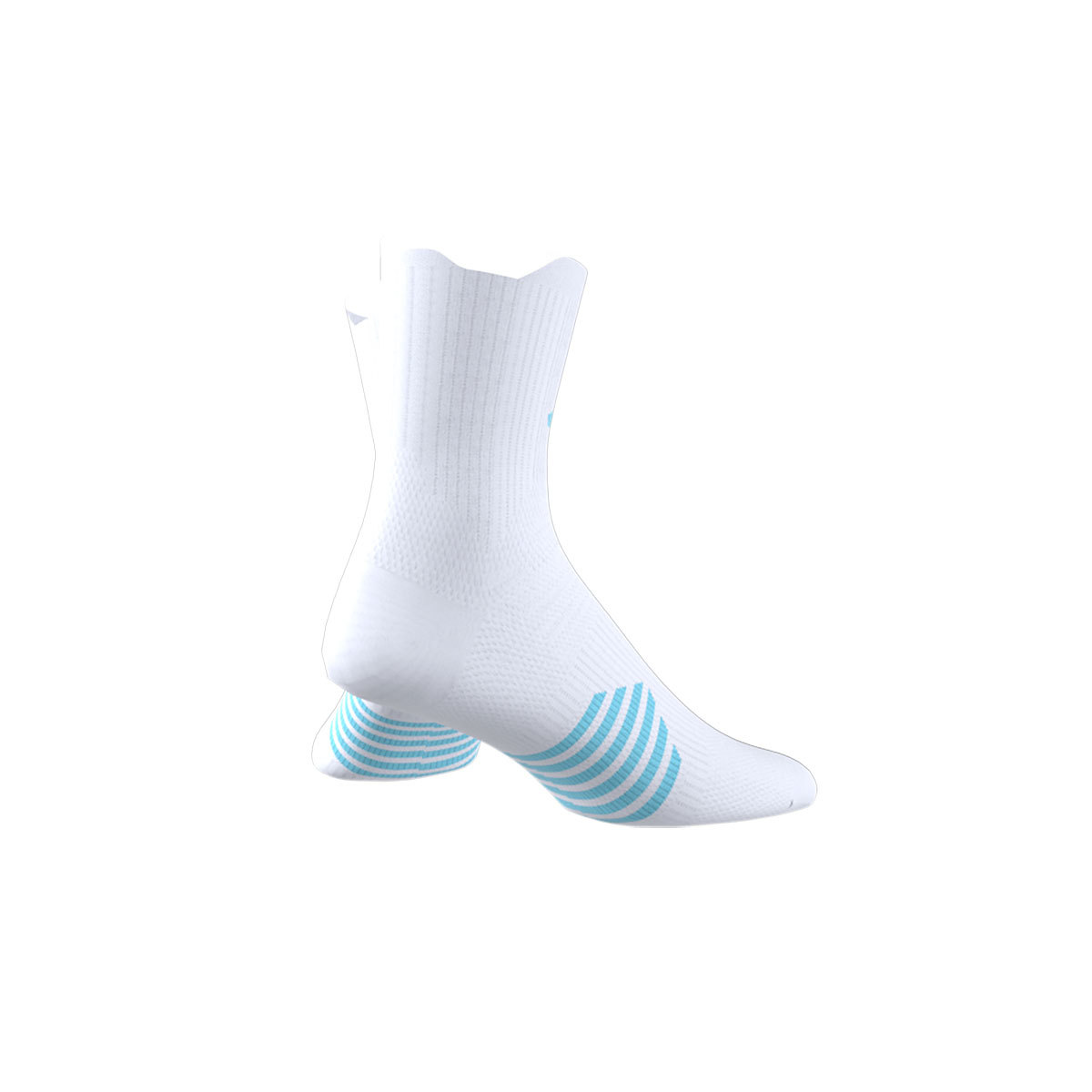 adidas RUNxSPRNV Hardloopsokken Wit/Lichtblauw
