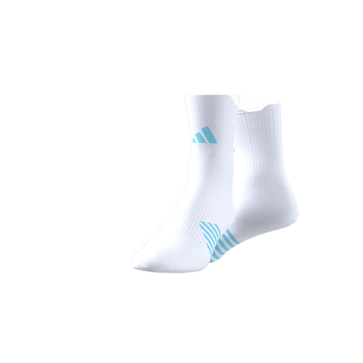 adidas RUNxSPRNV Hardloopsokken Wit/Lichtblauw