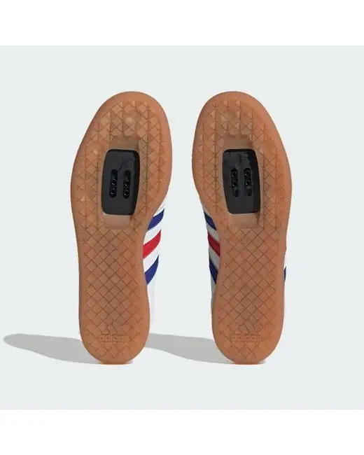adidas Velosamba Made With Nature 2 Flat Pedal Schoenen Wit/Blauw