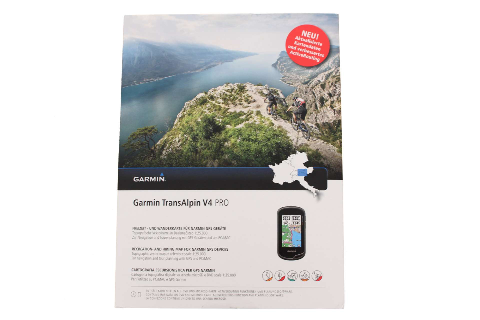 Garmin TransAlpine V4 Pro DVD & microSD