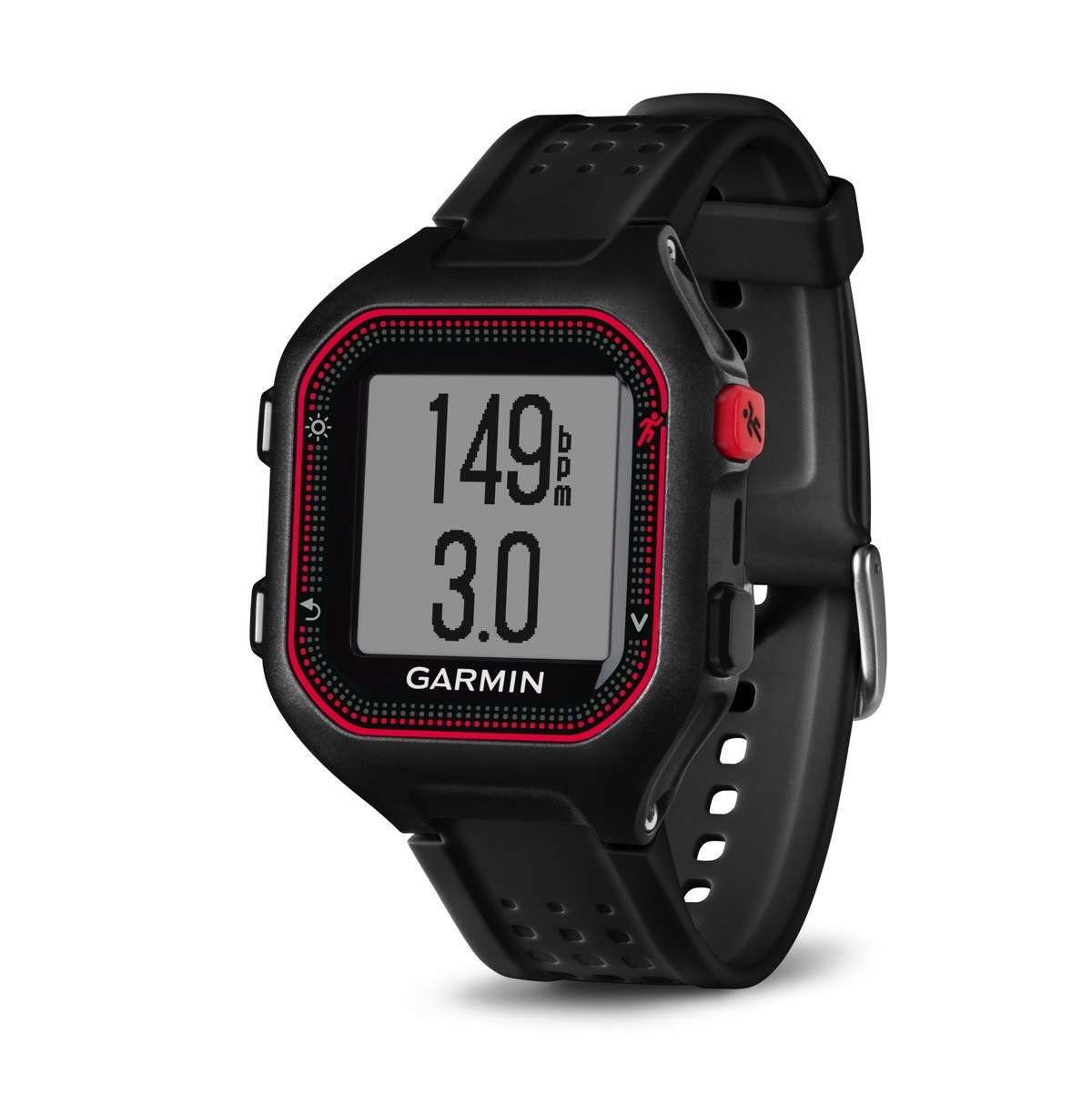 Garmin Forerunner 25 Large Zwart/Rood