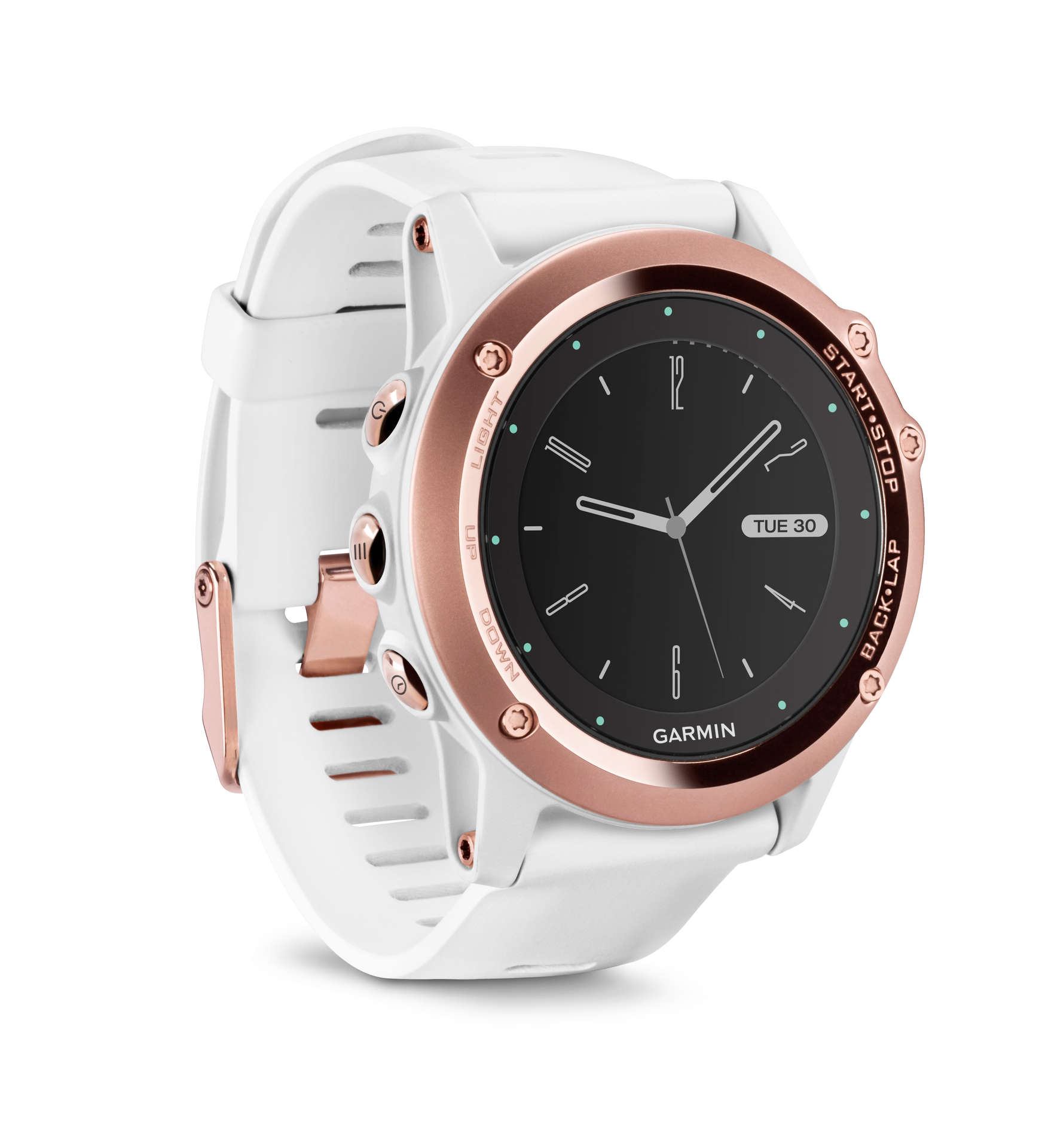 White and rose gold garmin hotsell