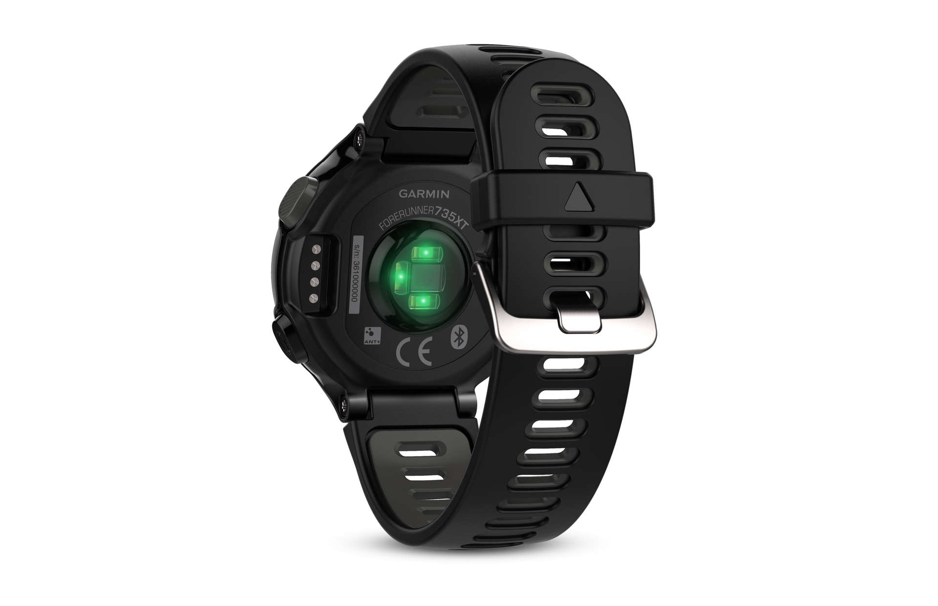 Garmin Forerunner 735XT Tri Bundel Zwart/Grijs