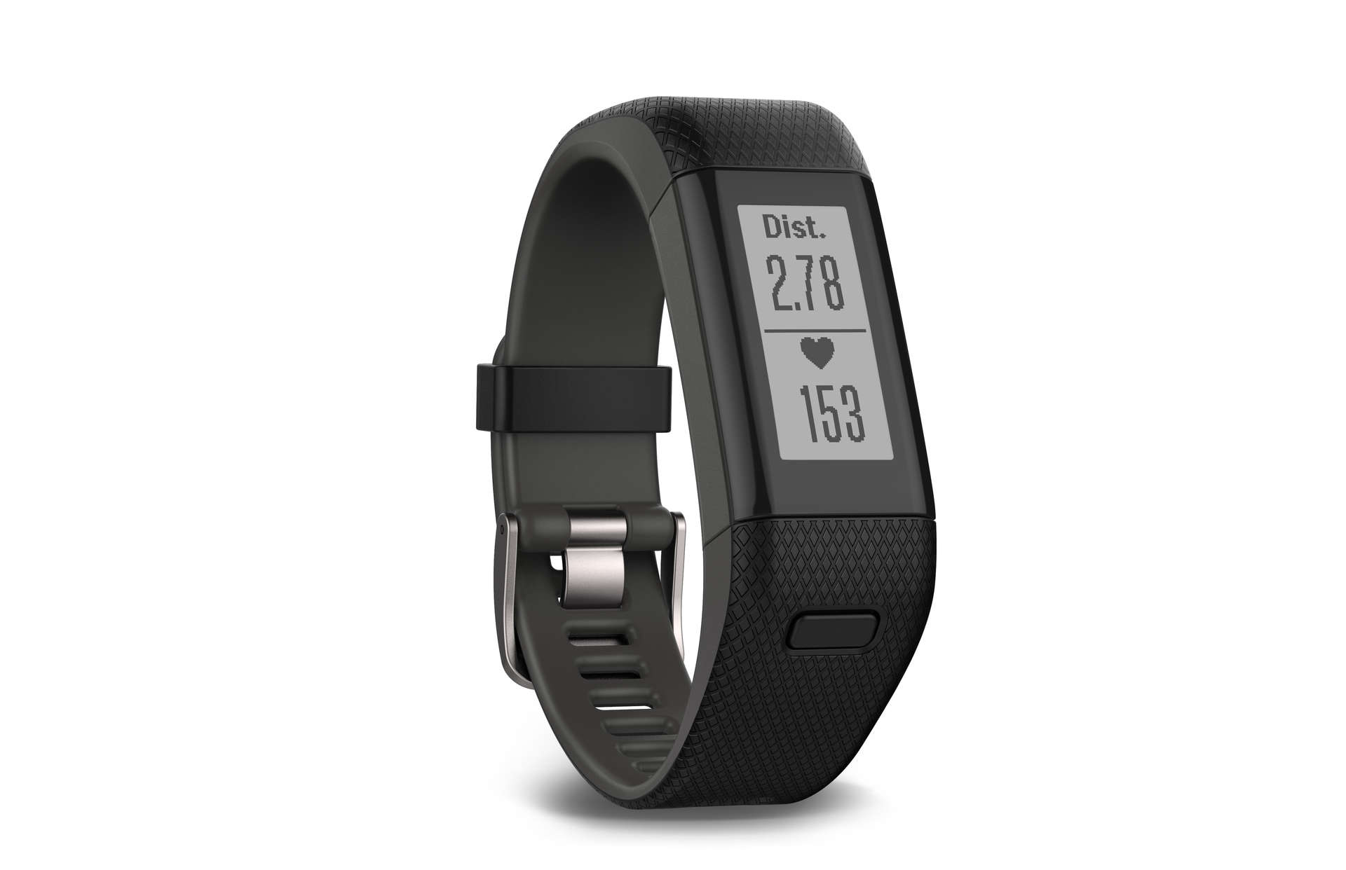 Garmin Vivosmart Regular HR+ GPS Zwart