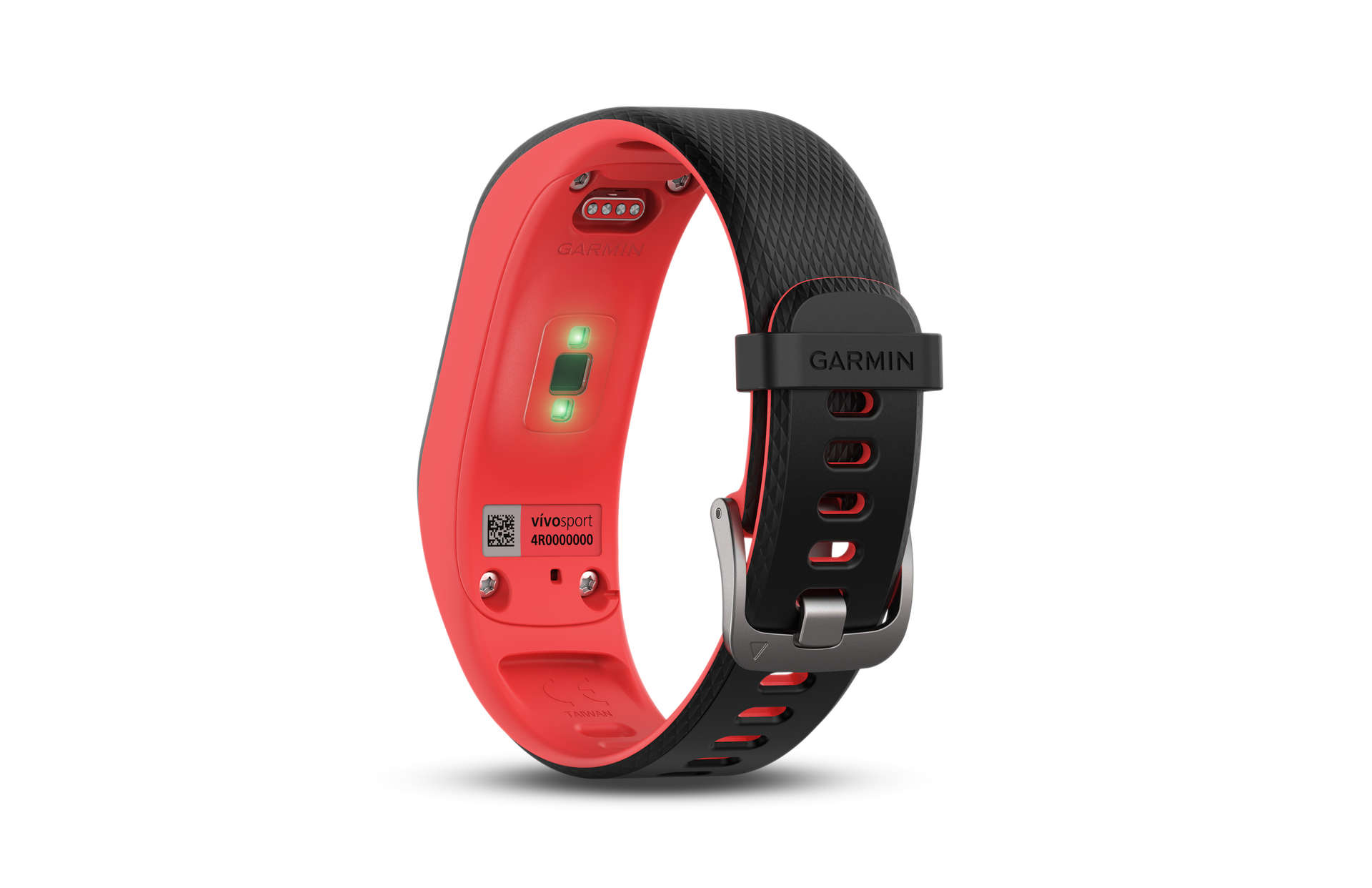 Garmin Vivosport Small/Medium Zwart/Rood