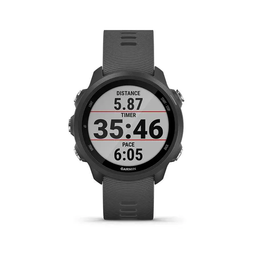 Garmin Forerunner 245 GPS Sporthorloge Zwart/Grijs