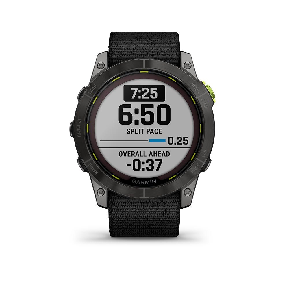 Garmin Enduro 2 GPS Sporthorloge met Ultrafit Bandje Zwart