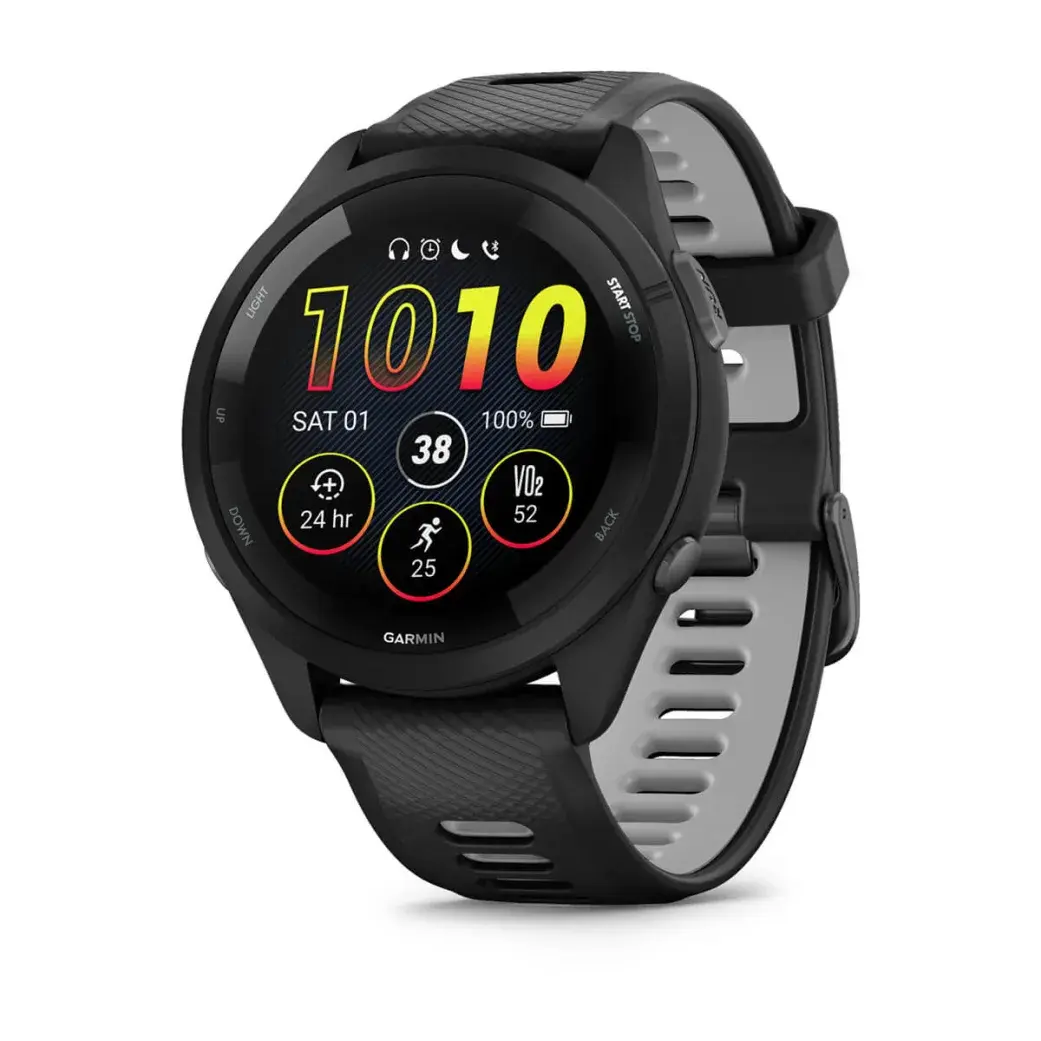 Garmin Forerunner 265 GPS Sporthorloge Zwart