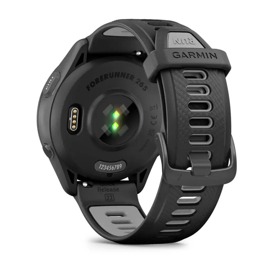 Garmin Forerunner 265 Music GPS Sporthorloge Zwart