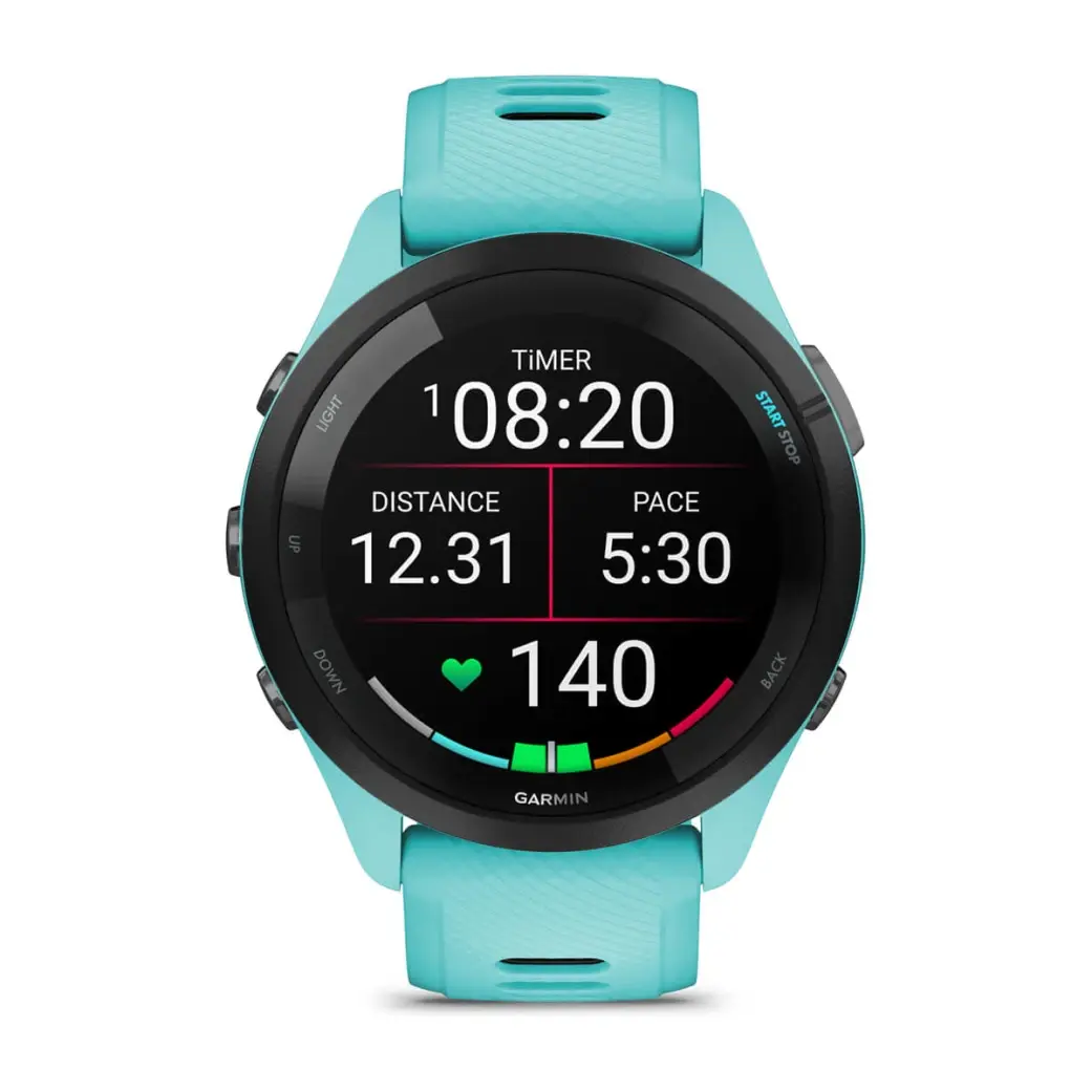 Garmin Forerunner 265 GPS Sporthorloge Blauw