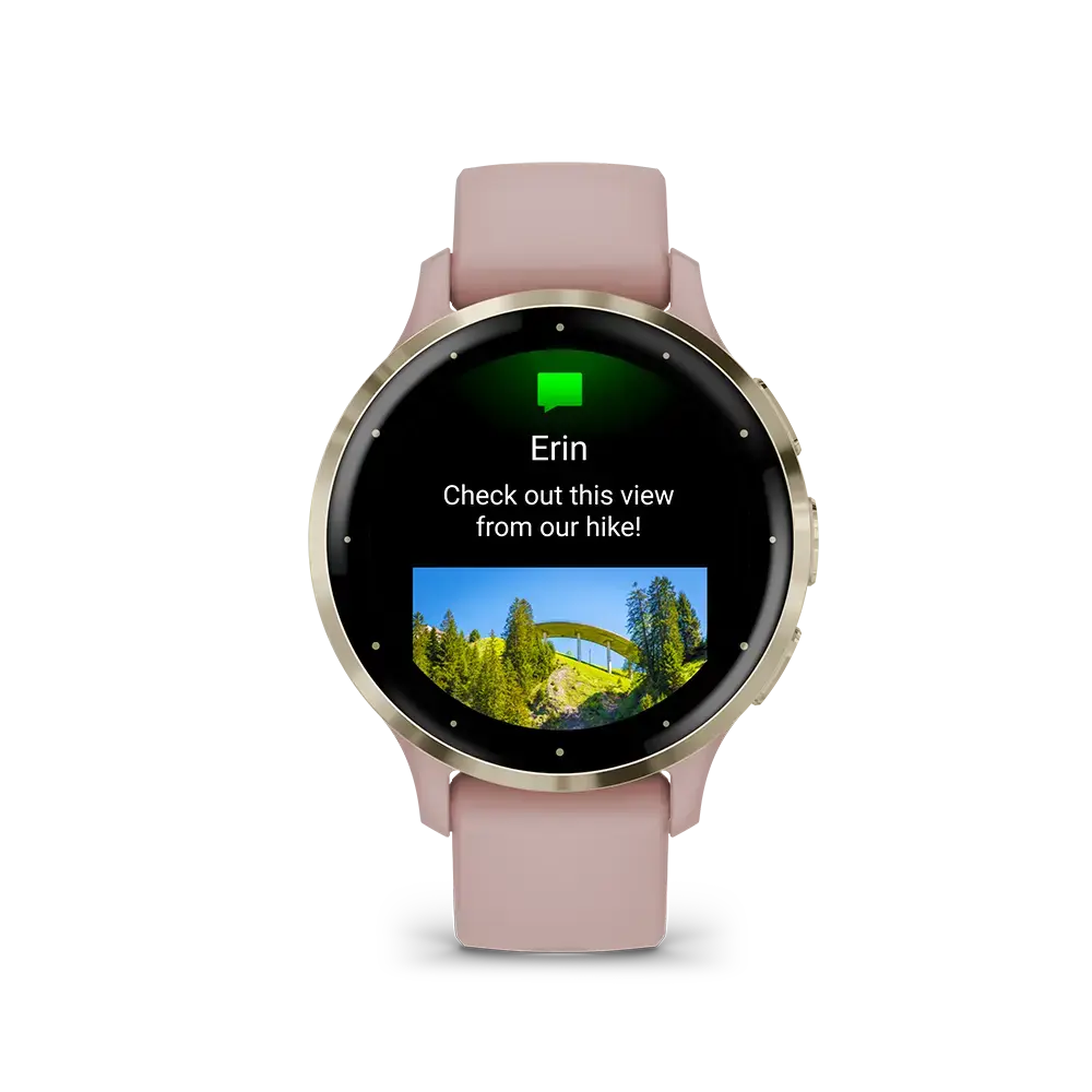 Garmin Venu 3S Wi-Fi GPS Sporthorloge Roze/Goud