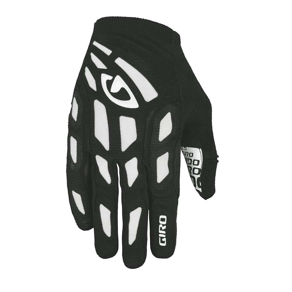 Giro Rivet Fietshandschoenen Zwart/Wit