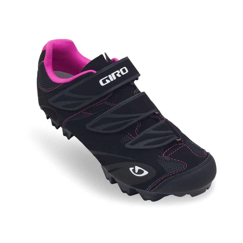 Giro Riela Mountainbikeschoenen Zwart/Roze Dames