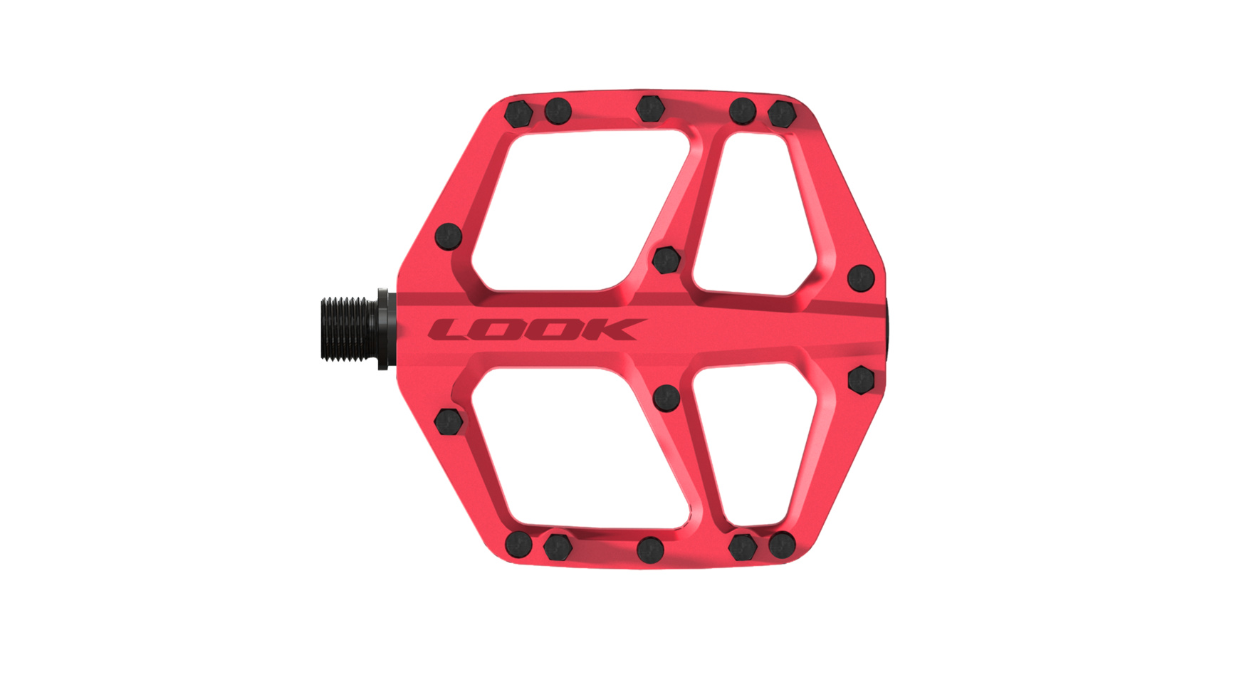 Look Trail Roc Fusion MTB Pedalen Rood