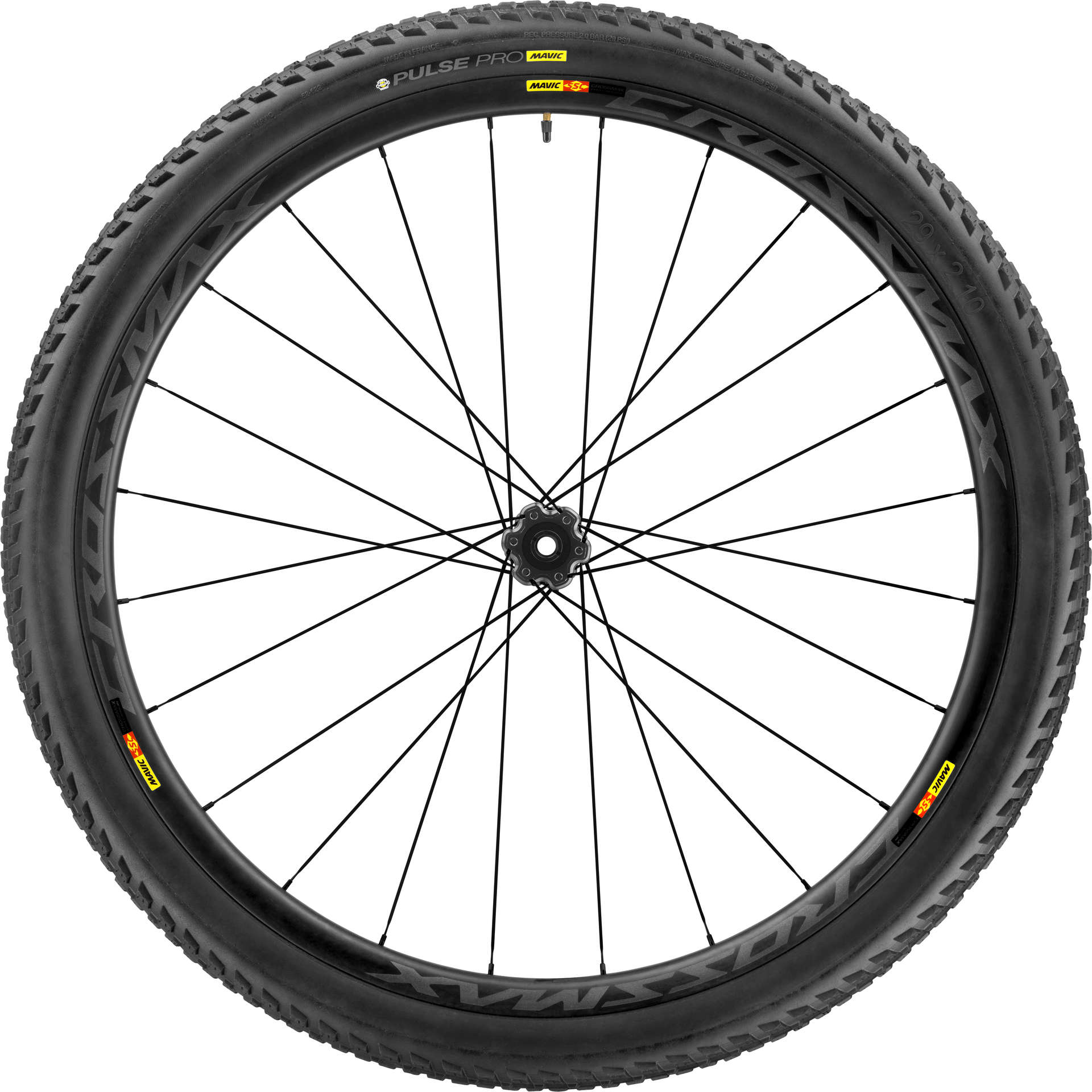 Mavic Crossmax Pro Carbon WTS 29 inch x 2.25 MTB Wielset Zwart