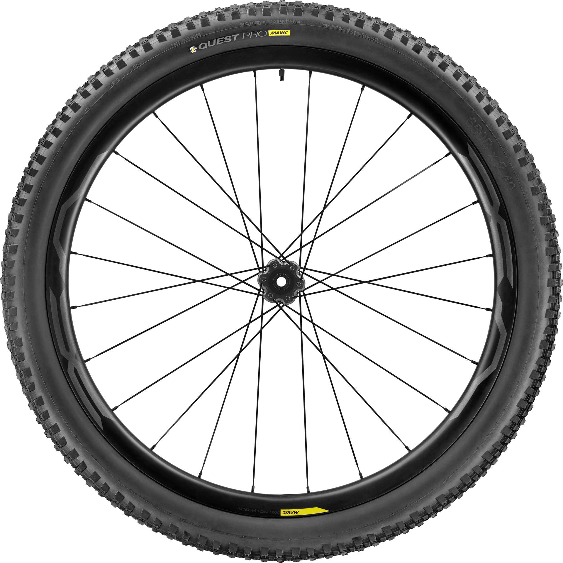 Mavic XA Pro Carbon WTS 29 inch x 2.35 MTB Voorwiel Zwart koop je bij  Futurumshop.nl