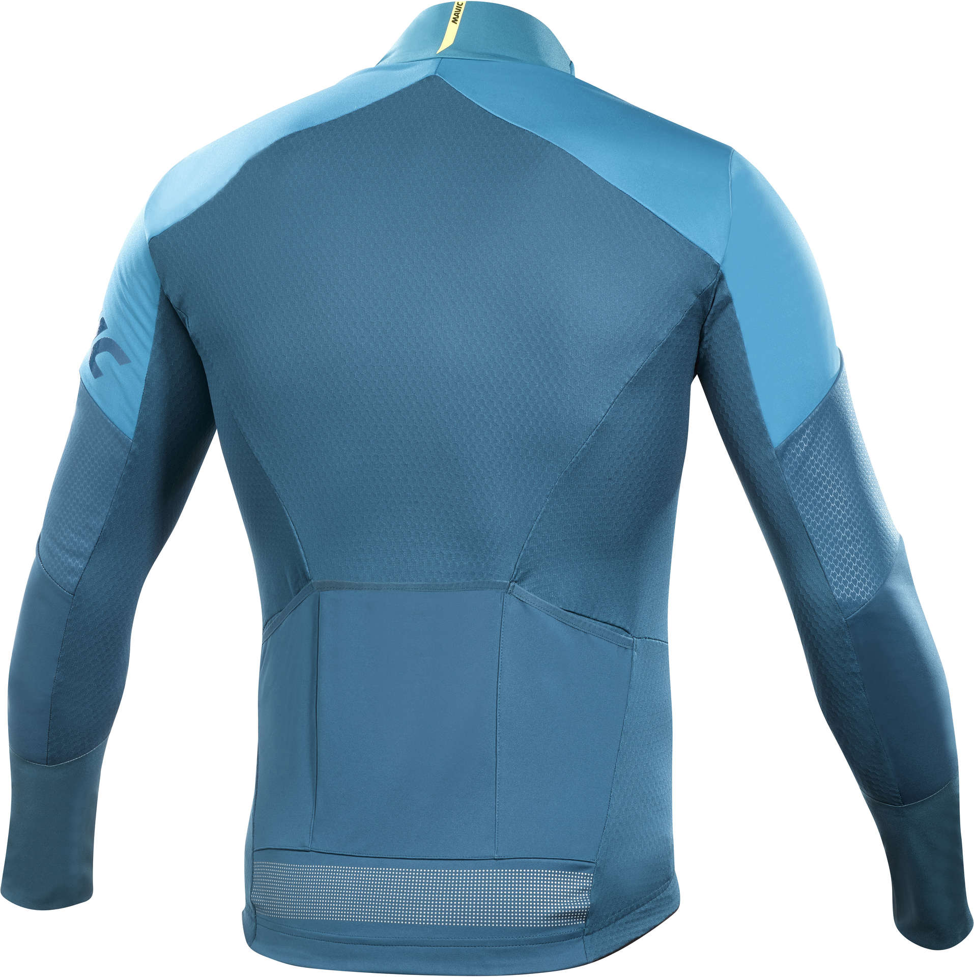 Mavic Cosmic Pro Wind Fietsshirt Lange Mouwen Blauw Heren