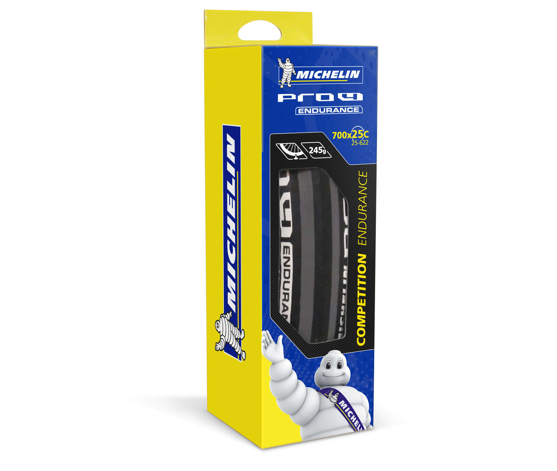 Michelin Pro4 Endurance 4 Race Vouwband Zwart/Grijs 700x25C