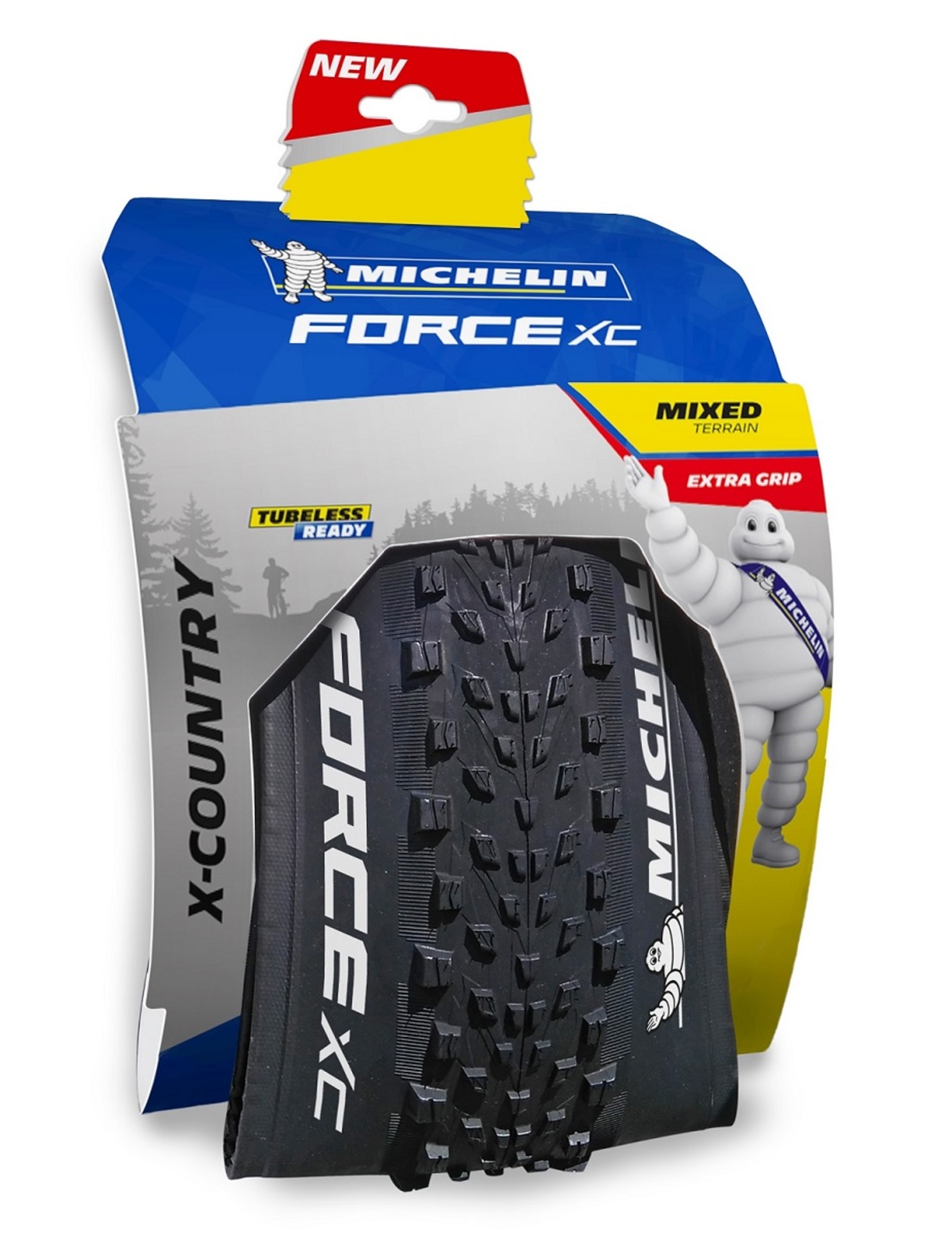 Michelin Force XC Competition TLR MTB Buitenband Zwart