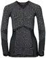 Odlo Blackcomb Evolution Warm Thermoshirt Lange Mouwen Grijs/Zwart Dames