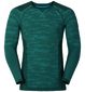 Odlo Blackcomb Evolution Warm Thermoshirt Lange Mouwen Blauw Heren