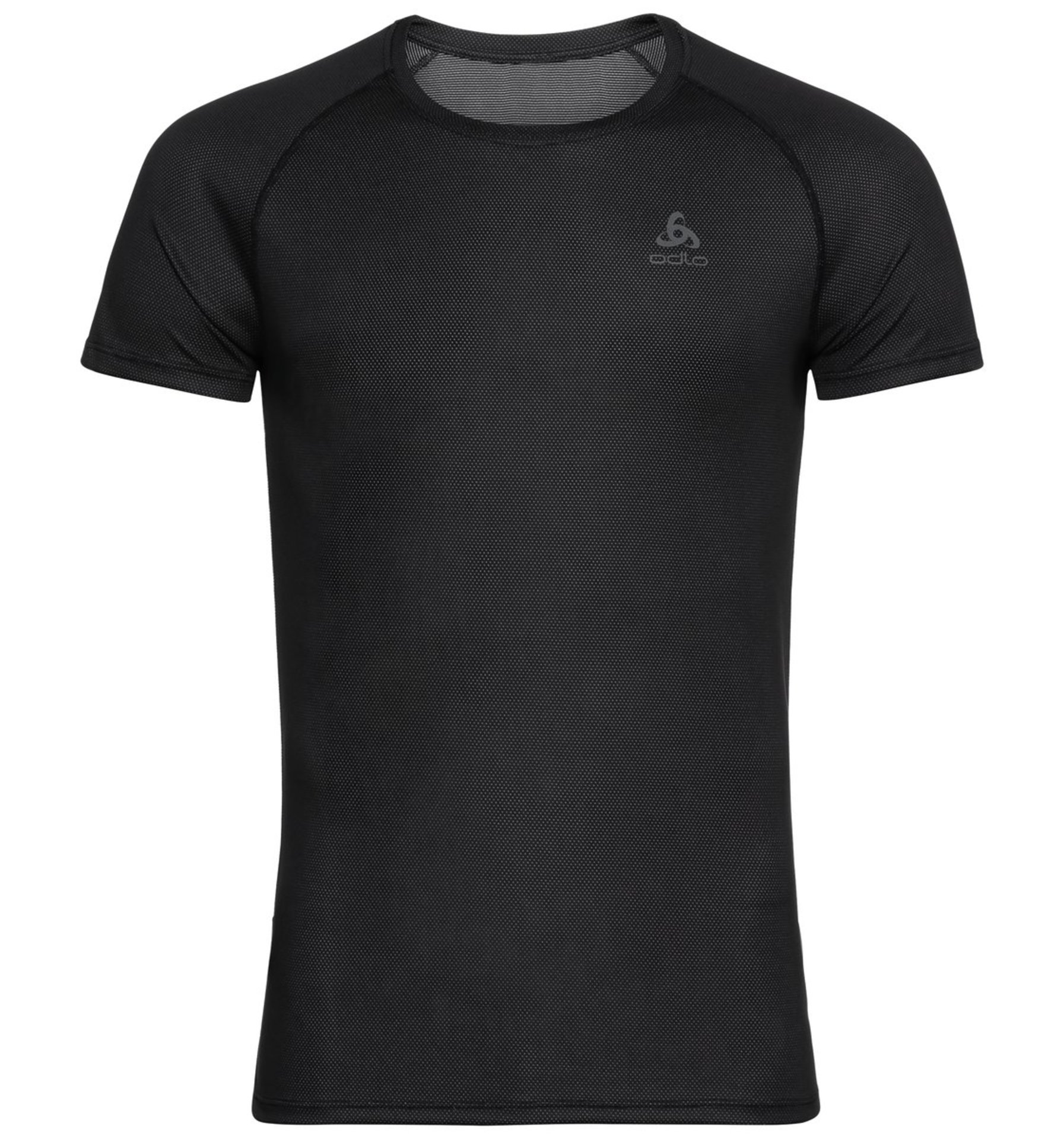 Odlo Active F-Dry Light Eco Ondershirt Korte Mouwen Zwart Heren