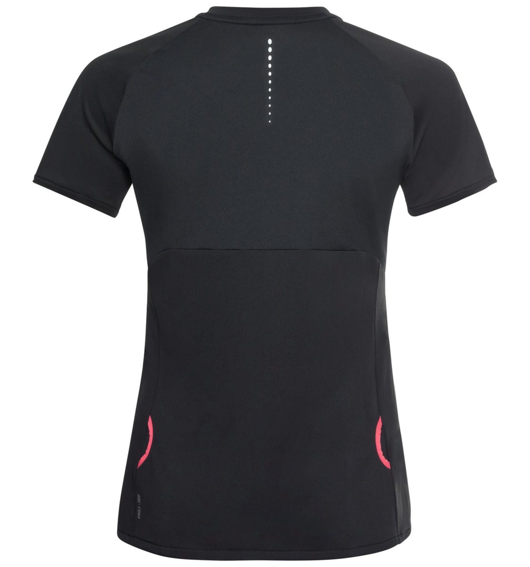 Odlo Axalp Trail Hardloopshirt Korte Mouwen Zwart/Roze Dames