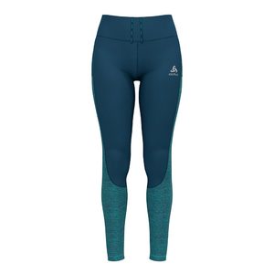 Odlo Run Easy Warm Hardloopbroek Lang Blauw Dames