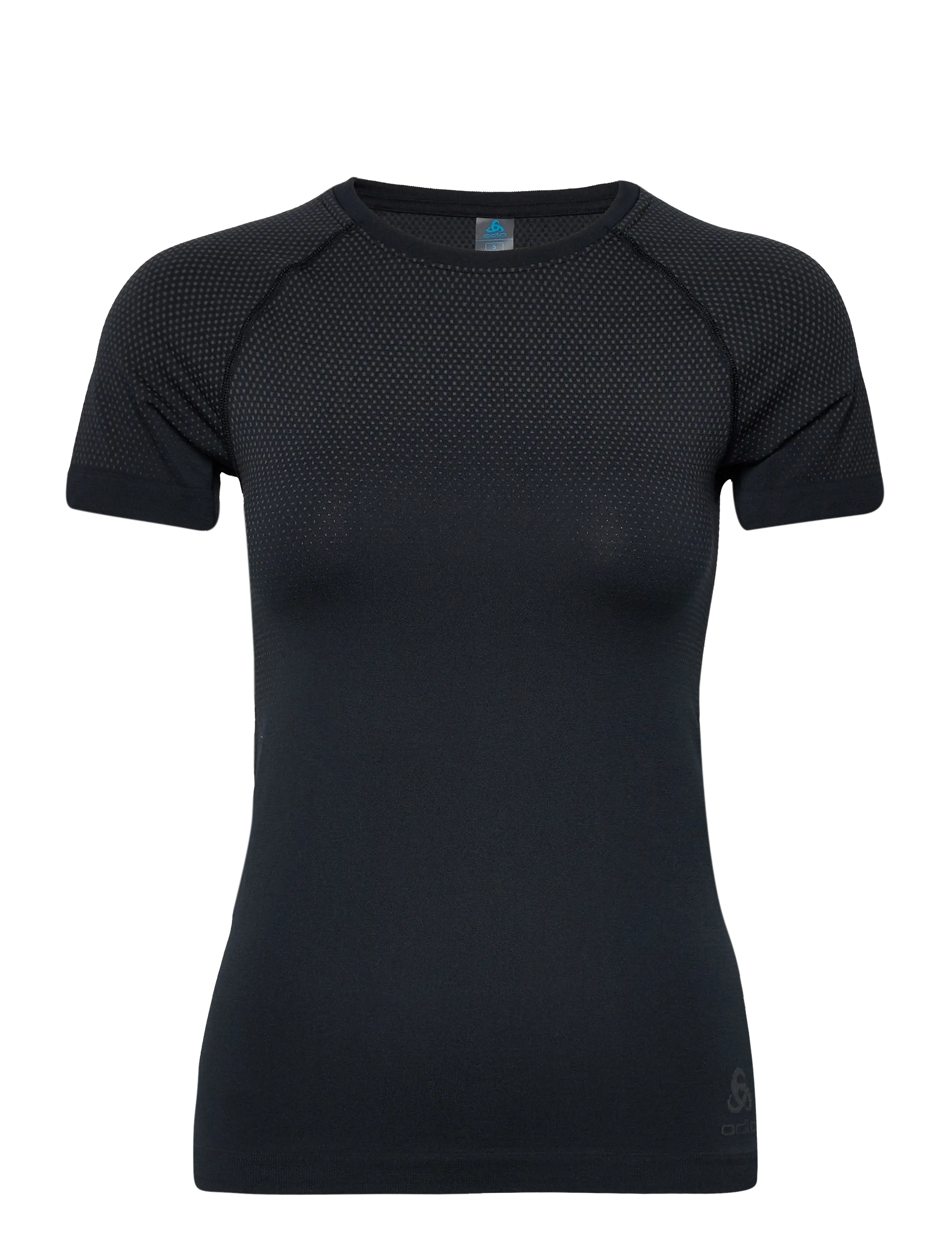 Odlo Performance Light Eco BL Top Crew Ondershirt Korte Mouwen Zwart Dames